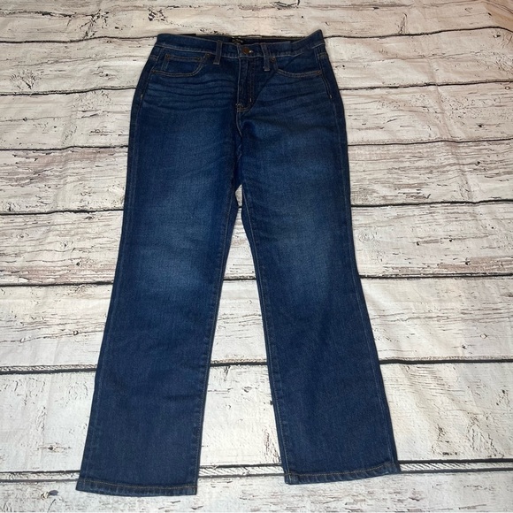NWT J. Crew Factory Essential Straight Jeans Size 28 - Picture 1 of 6